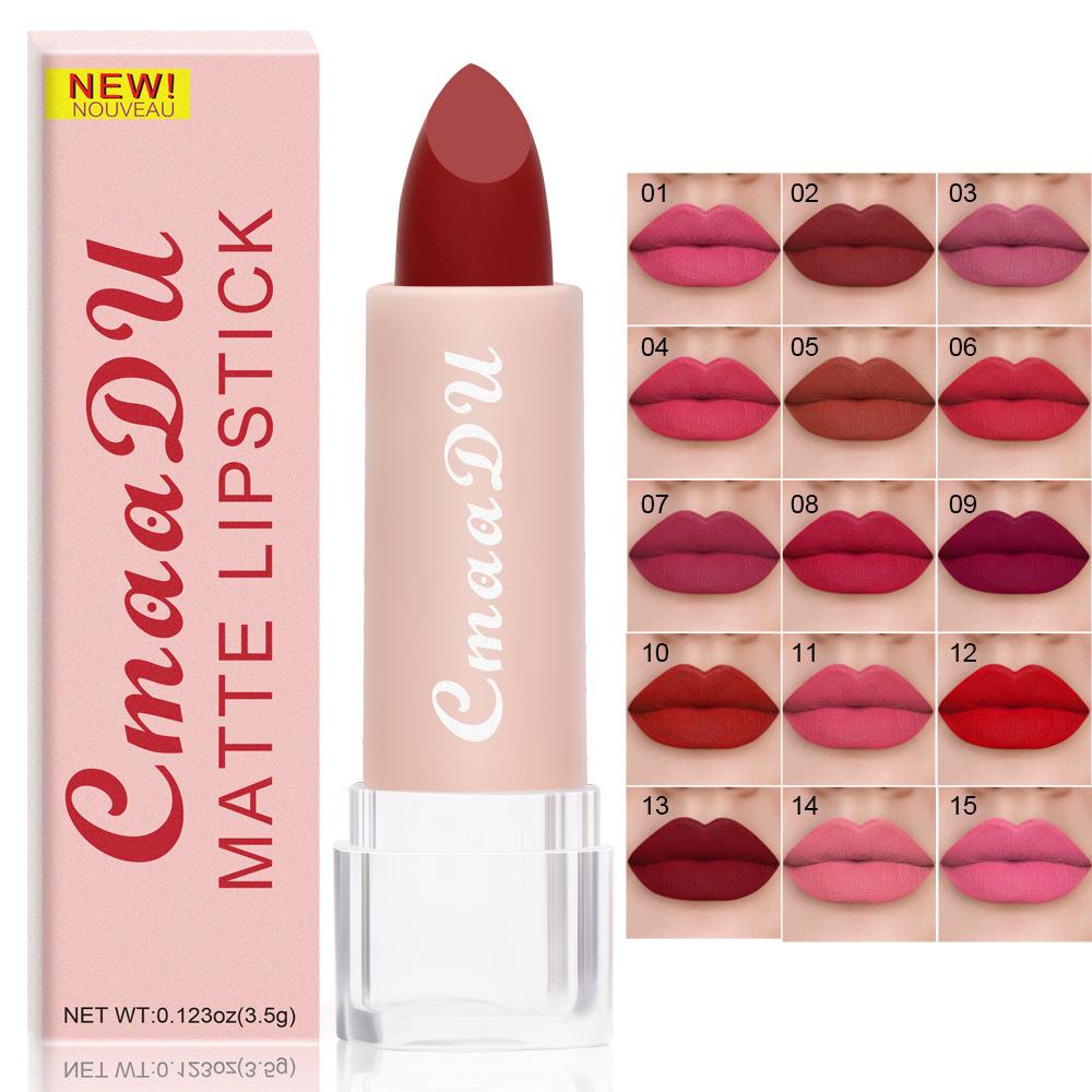 Cmaadu 15-Color Lipstick and Lip Gloss. Please Check Carefully! Link for Disclaimer - Exclusively for Foreign Trade