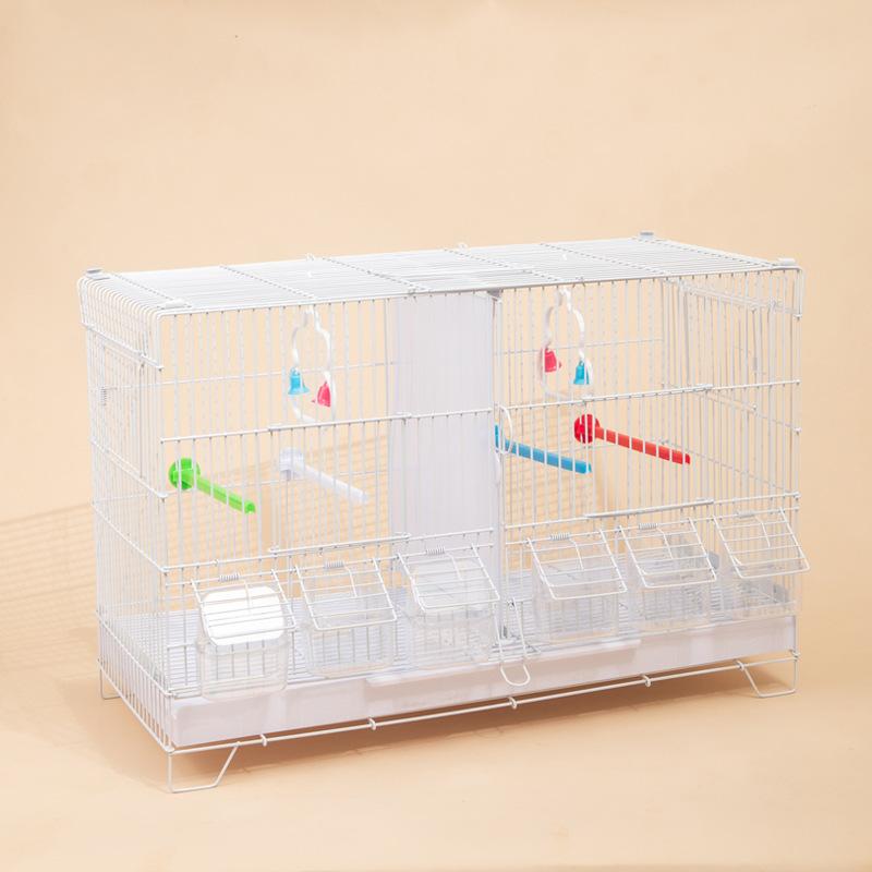Bird cage, parrot cage, large parrot bird cage, budgerigar, lovebird, black phoenix breeding cage, ornamental cage, pet supplies
