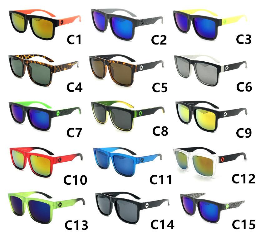 Aliexpress Spy Colorful Film Sunglasses Outdoor Colorful Reflective Large Frame Sunglasses 81016