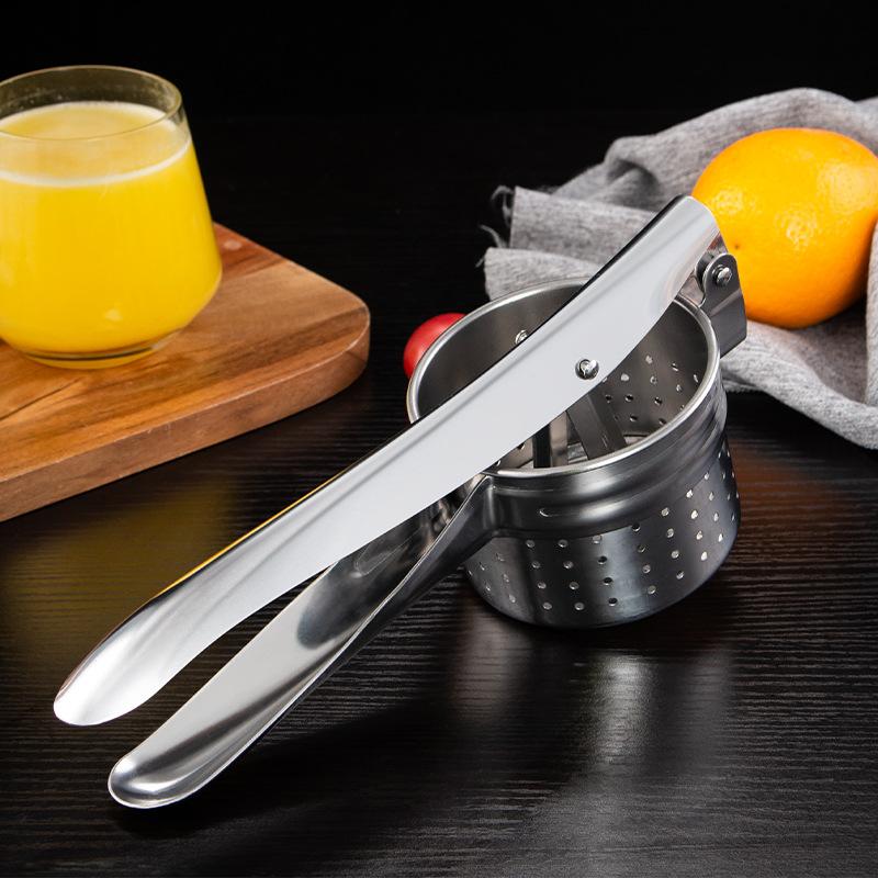 Stainless steel kitchen juicer manual squeezer artifact multifunctional juicer kitchen gadget squeezer