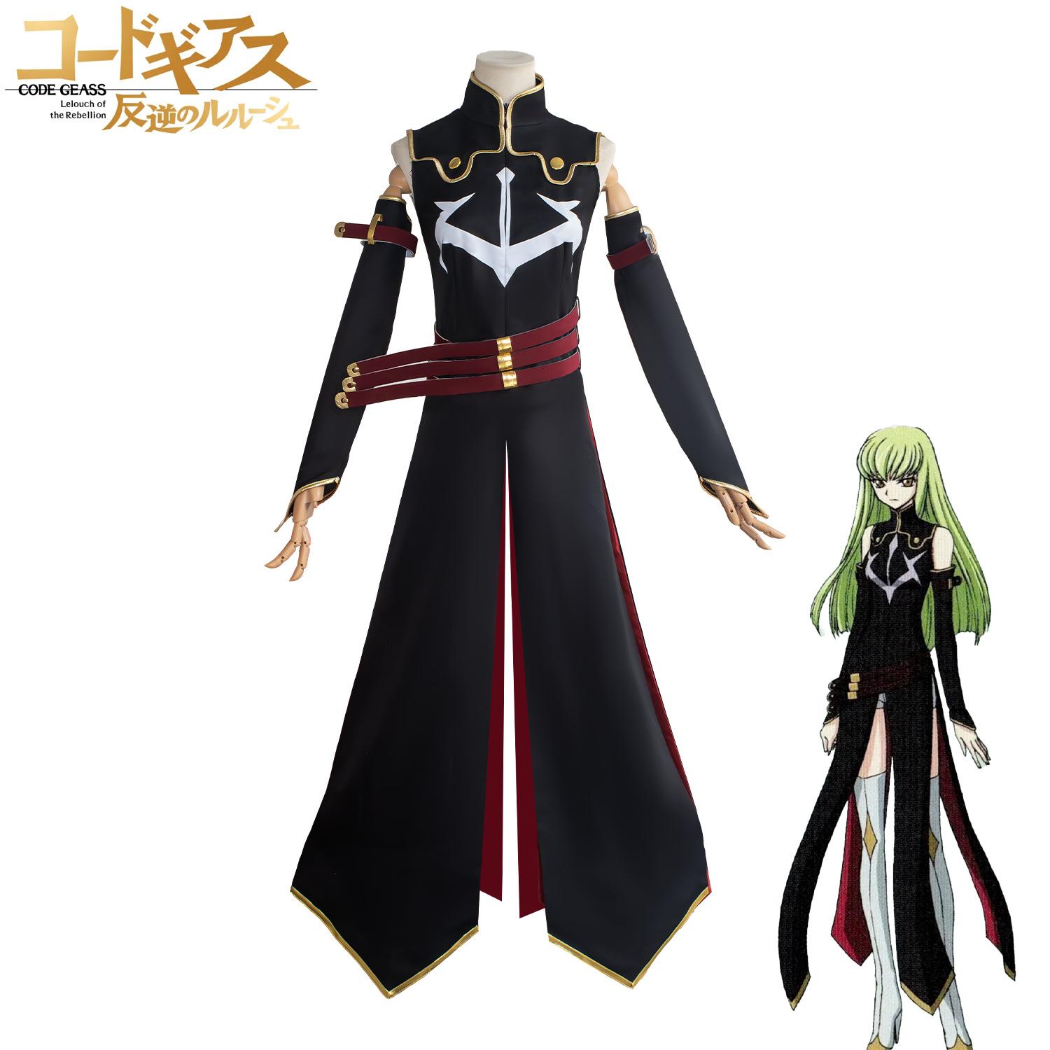 Rebellious Lelouch Cc Season 2 Black Knights Cos Clothing Two-Dimensional Cosplay Role-Playing Costume