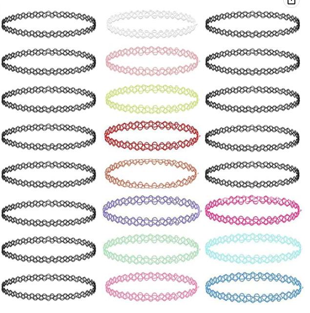 Factory wholesale direct lace collar female clavicle chain neck chain punk Loli necklace fishing line necklace clavicle chain female