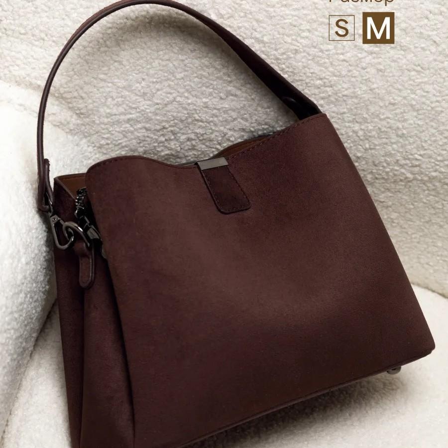 Bag2026 New Large-Capacity Bucket Bag for Women, Niche Simple Versatile Handbag, Shoulder Crossbody Bag