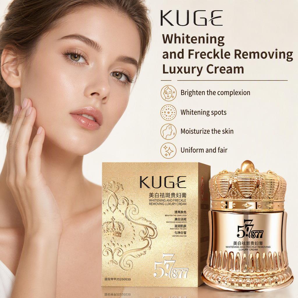 Coolge Whitening and Spot-Removing Lady Cream, Brightens Skin Tone, Moisturizes and Nourishes Skin, Classic Facial Care, Cross-Border Wholesale