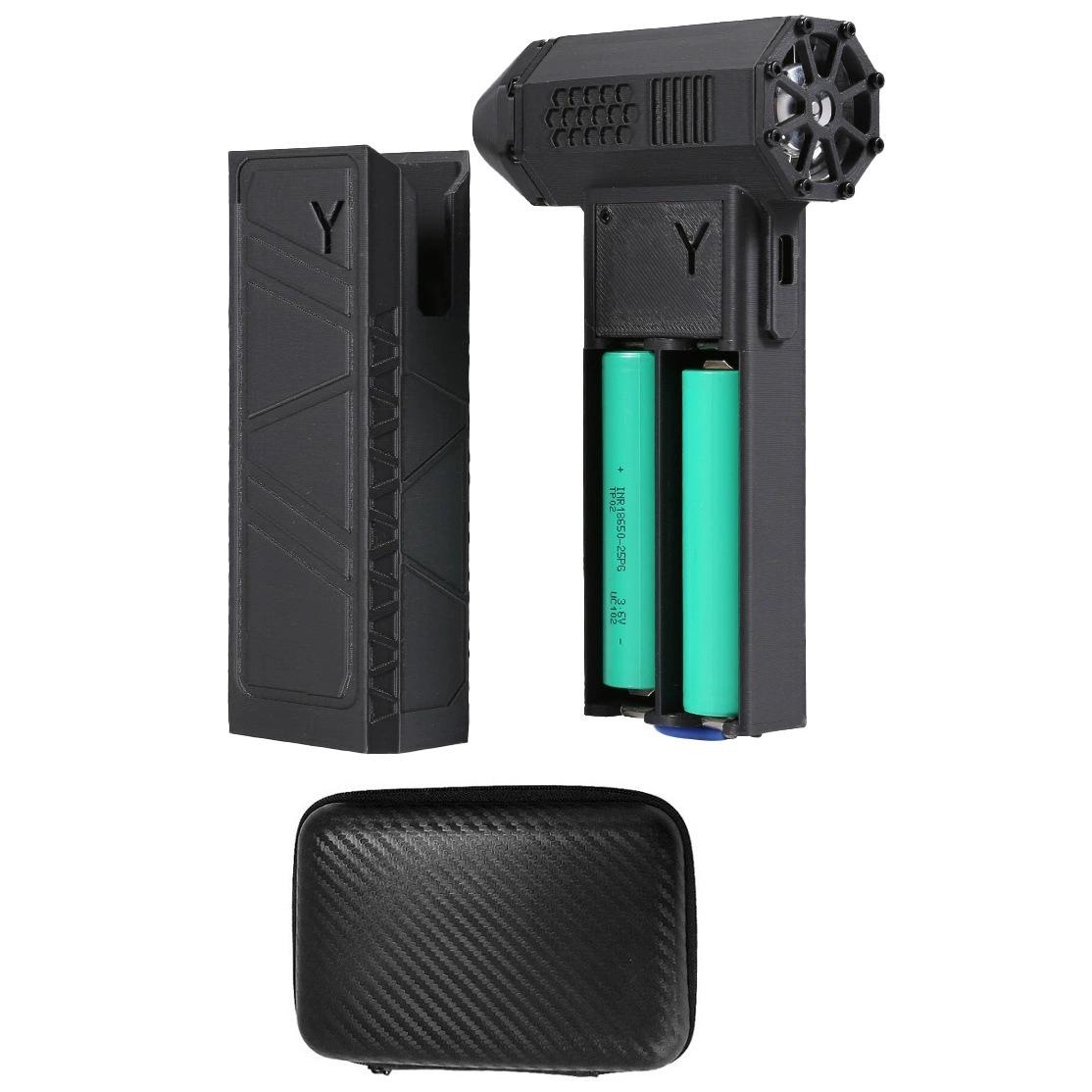 Replacement battery violence fan with power bank function hand-held turbo fan high-power hair dryer dust collector