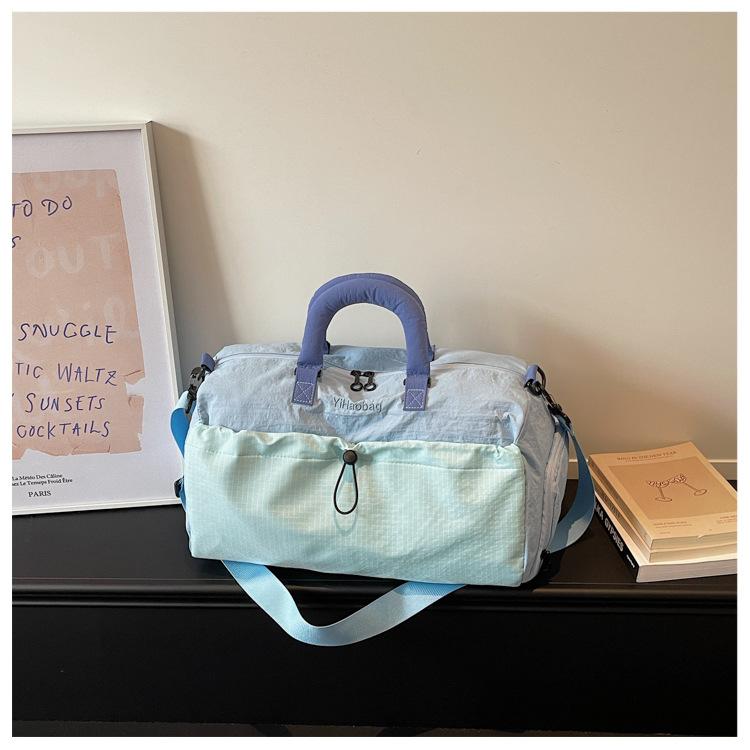 Cross-Border Travel Bag, Large-Capacity Short-Distance Luggage Bag, Fashionable Sports Fitness Yoga Bag, Independent Shoe Compartment, Swimming Bag