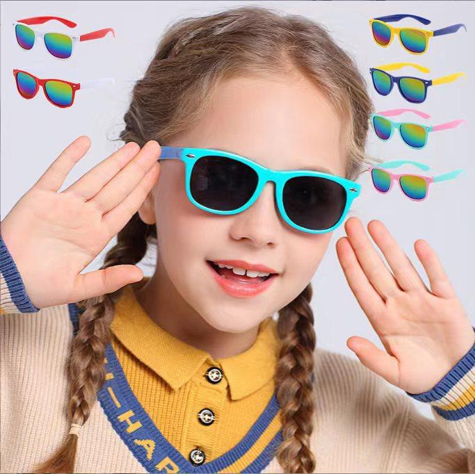 2023 New Baby Rice Nail Sunglasses Wholesale Color Sunglasses Children's Glasses Factory Men's and Women's Sunglasses