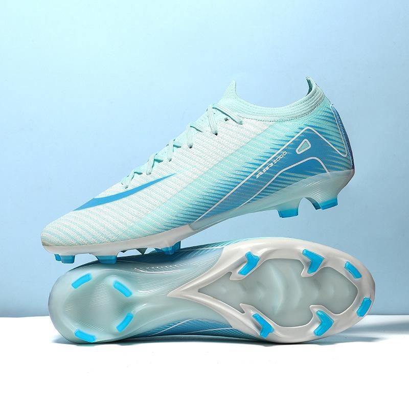 Cross-border Putian Seamless Flying Weaving Messi Football Shoes Men's Low-top Youth Spike Broken Nail Training sneaker Wholesale