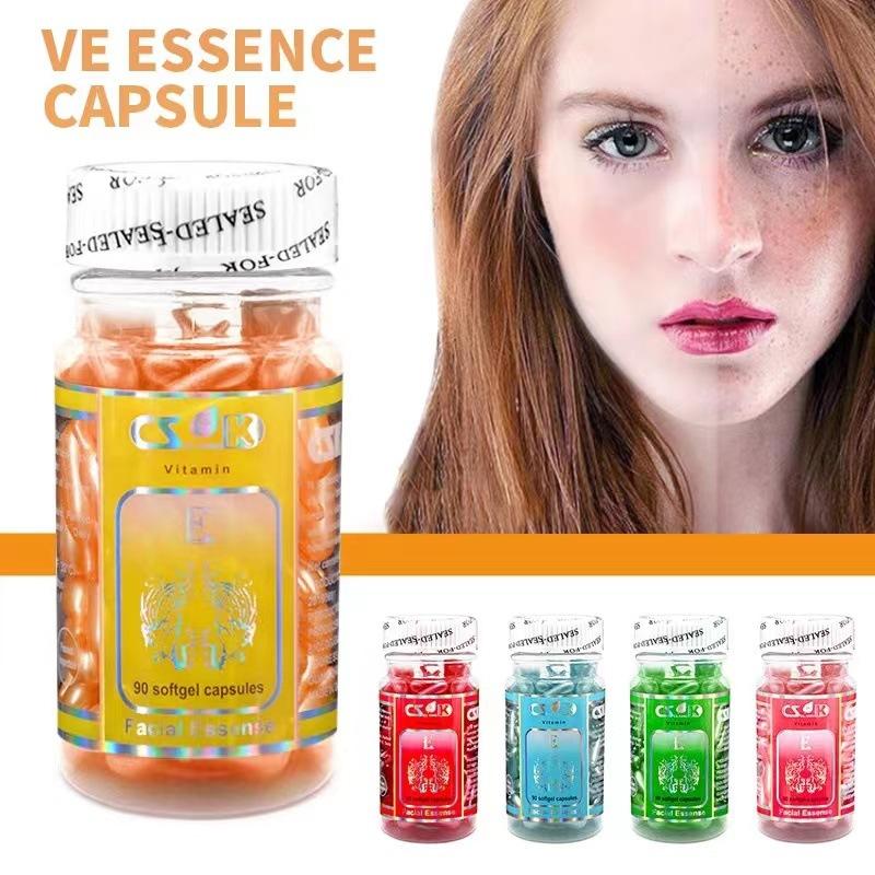 90 tablets of facial essence for skin rejuvenation and moisturizing acne removing facial essence for whitening skin removing color activated cell essence