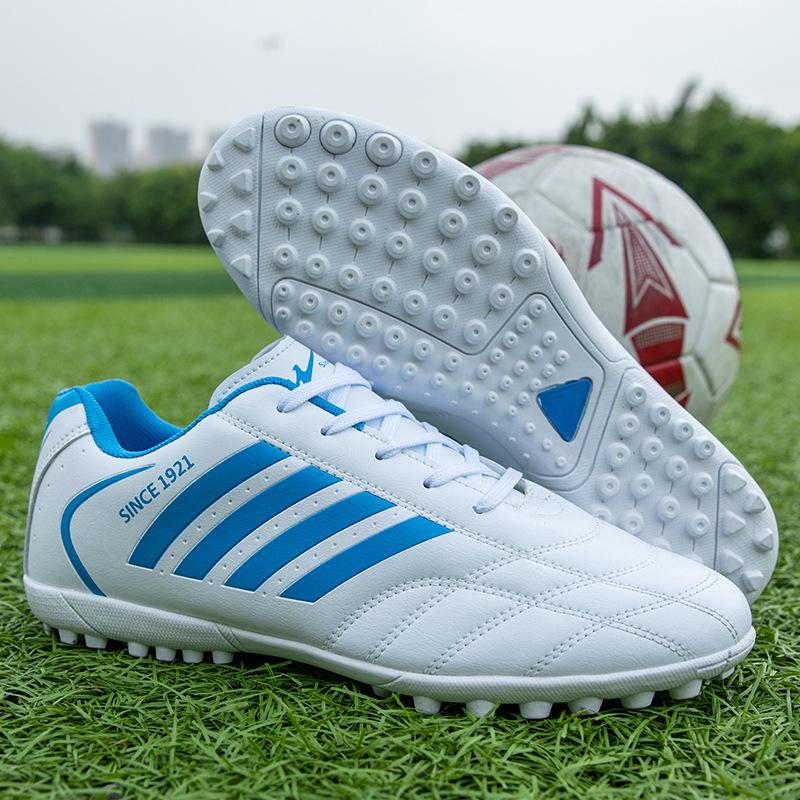Double Star Sports Football Shoes, Professional Anti-Slip Football Shoes, Spiked Anti-Slip Grass Professional Training Shoes, Breathable
