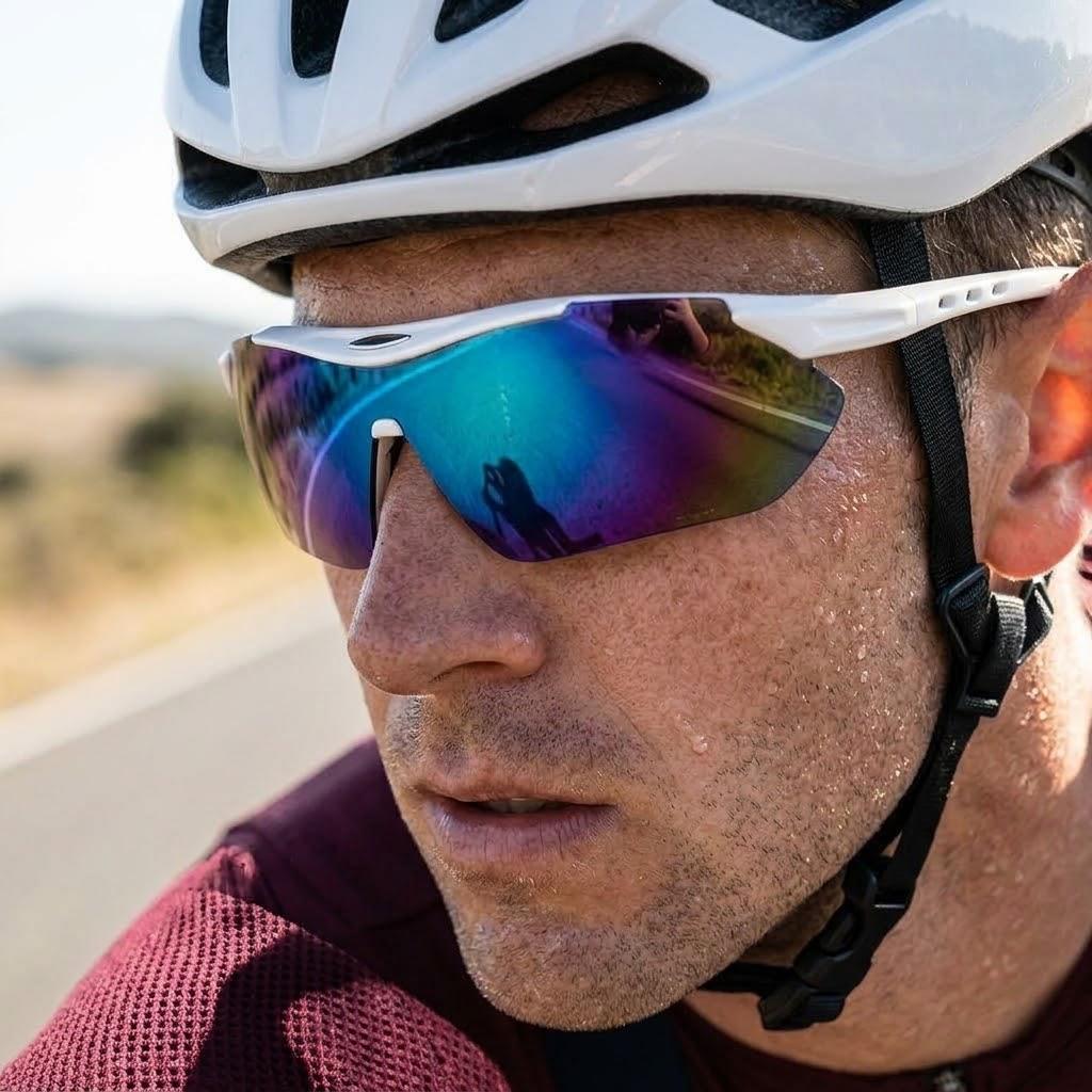 Cycling glasses men's and women's road bike mountain bike sunglasses new 0089 windproof sand finished myopia sports sunglasses