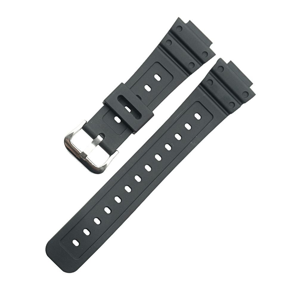 Suitable for Replacement Casio Watch Strap Dw-6900/Gw-M5610/Dw-5600E Black Tpu Resin Strap