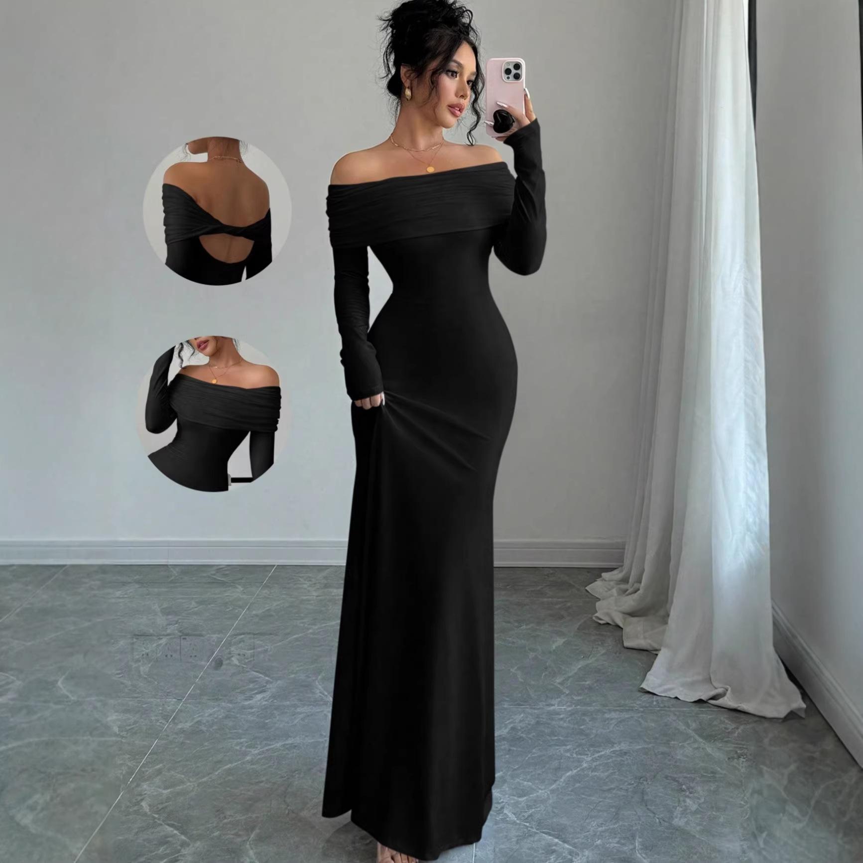 2026 New Cross-Border Women's Fashion Spring Evening Dresses, Carefully Selected Dresses, Summer Long Dresses