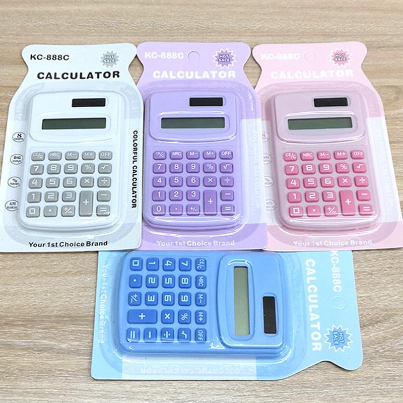 Mini Calculator, Small, Cute, and Stylish, Cross-Border Calculator, Scientific Calculator for Elementary School Students