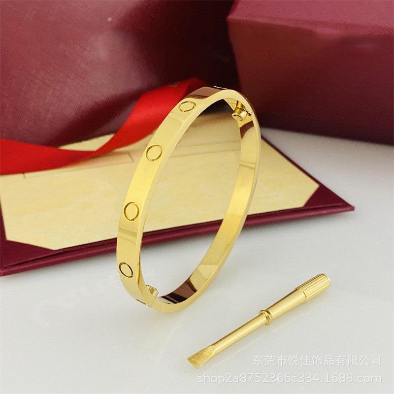 Factory Direct sales card plus five generation titanium steel bracelet Eternal Ring screwdriver couple fashion bracelet rose gold card home