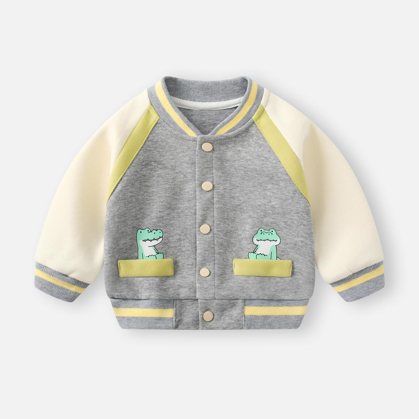 Baby Jacket Autumn Outfit 2026 New Baby Baseball Jacket Top Autumn Boys' Jacket Children's Outdoor Clothing