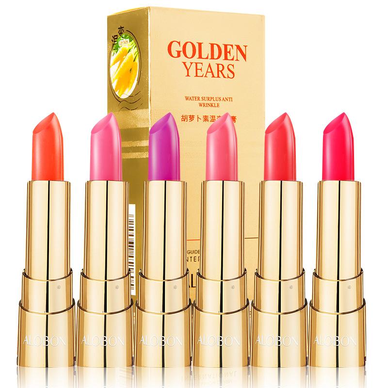 Yabang Carotene Warm Lipstick Color-changing Lipstick Waterproof Lip Biting Makeup Student Beginners Internet Celebrity Hair