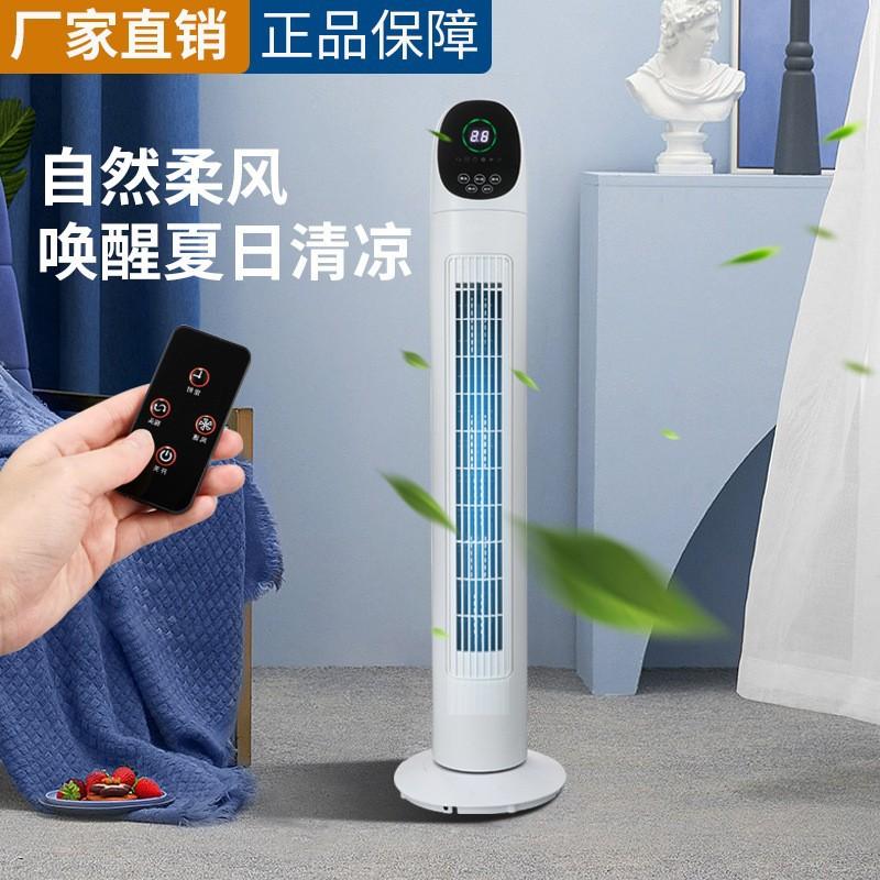 Electric fan, tower fan, circulating floor fan, silent dormitory vertical bladeless fan, remote-controlled oscillating fan, gift wholesale