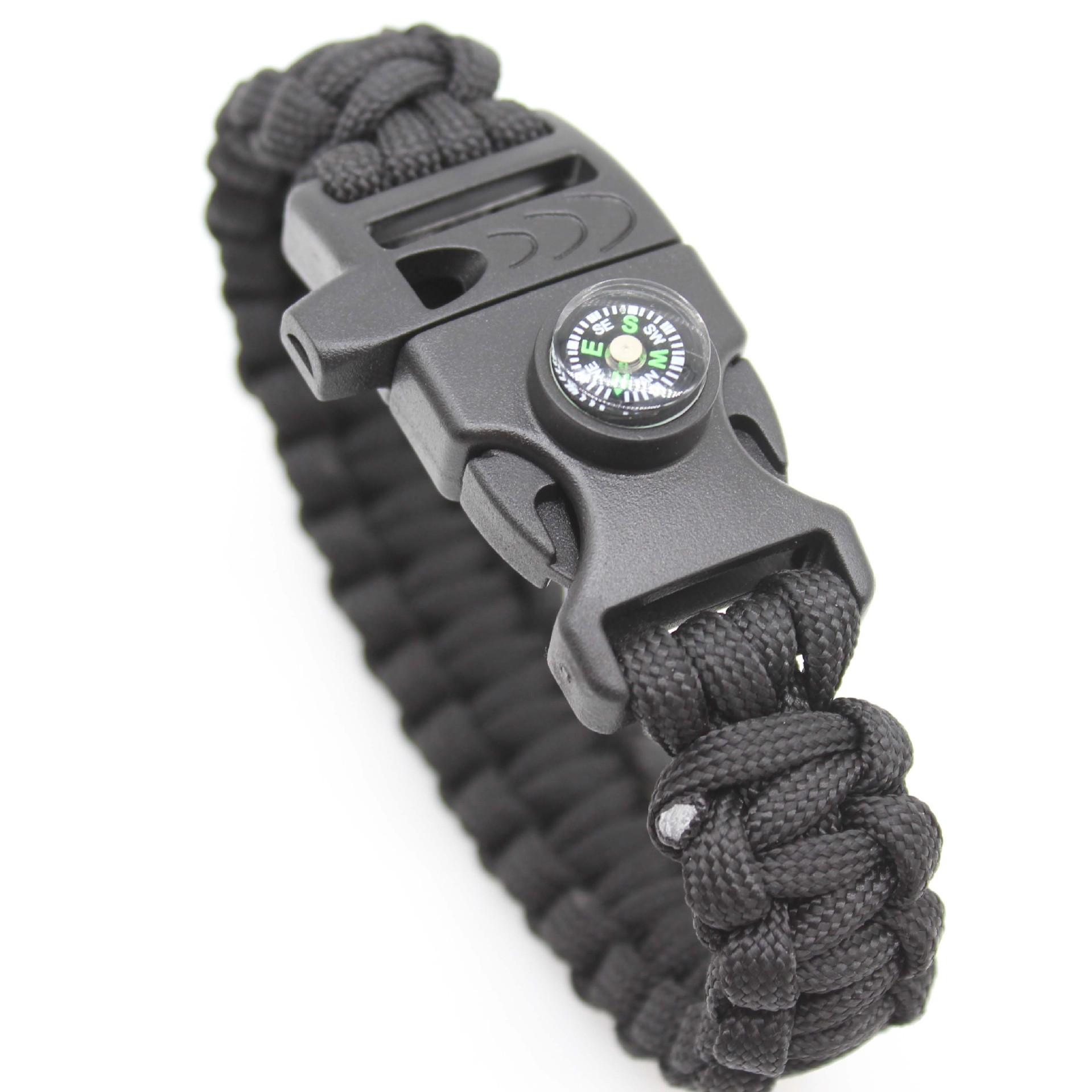 Umbrella Rope Bracelet Multifunctional Woven Bracelet Seven-core Umbrella Rope Outdoor Survival Emergency Wrist Rope Bracelet Wilderness Adventure