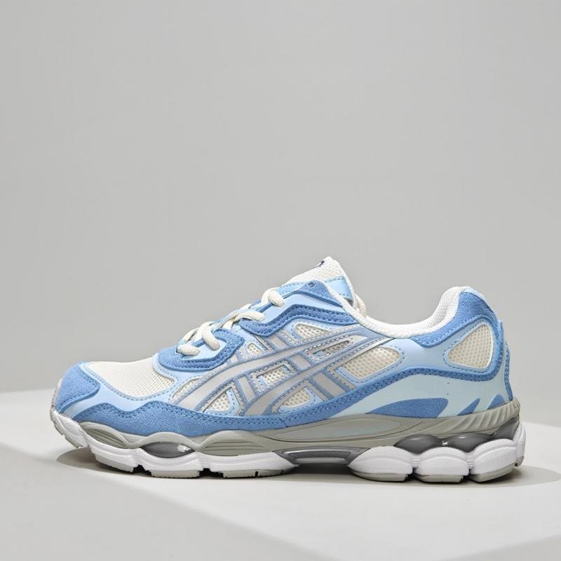 Gel-Nyc Shock-Absorbing, Non-Slip, Wear-Resistant, Comfortable Running Shoes for Men and Women, Outdoor Off-Road Casual Low-Top Sports Shoes