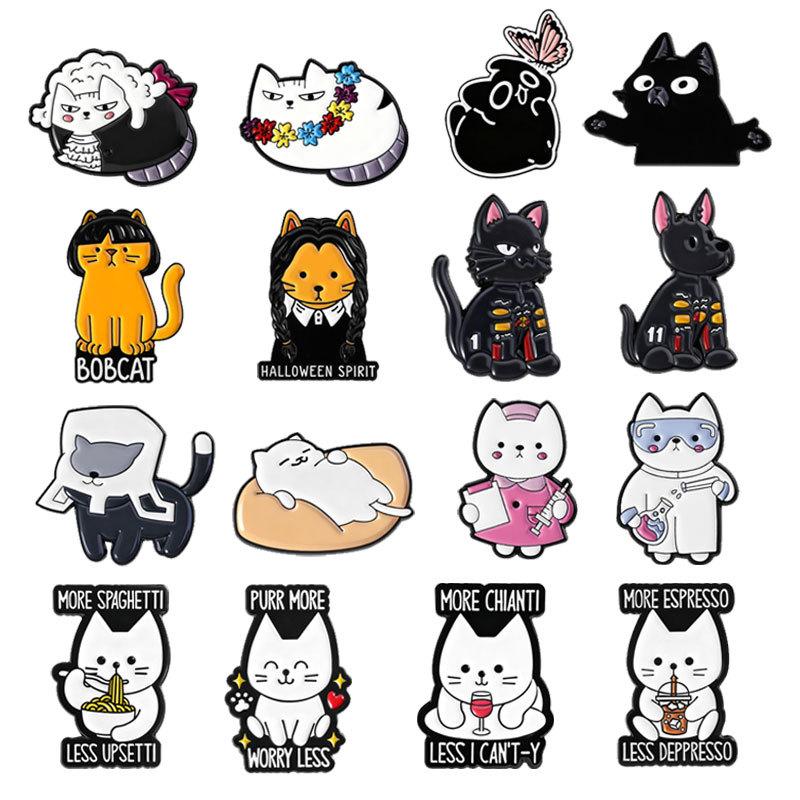 Cute Animal European and American Style Brooch Clothing Accessories Lapel Pin Metal Badge Versatile Medal