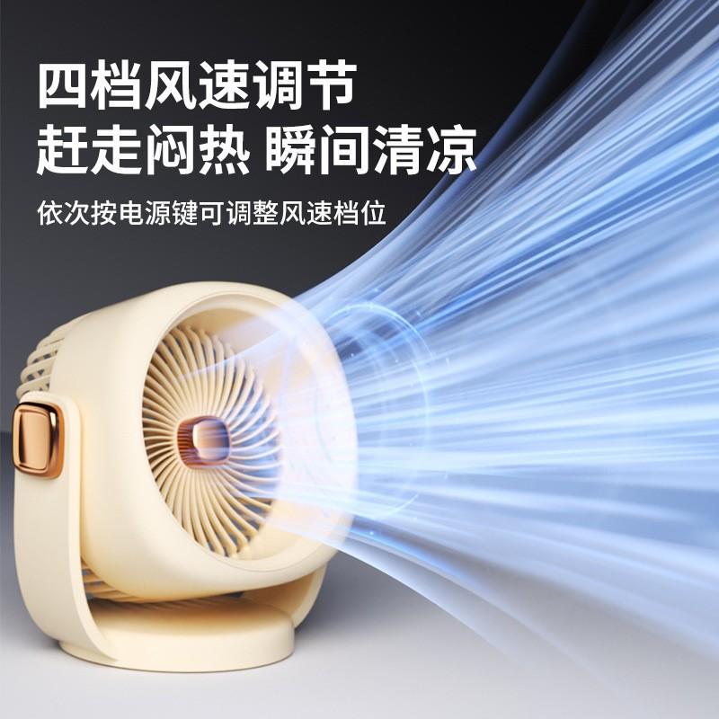 USB Air Circulation Fan Household Electric Fan Desktop Student Dormitory Desktop Office Small Electric Fan