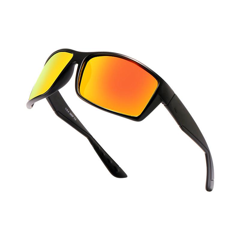 Colorful Sports Glasses, Outdoor Cycling Sunglasses, Cross-Border Export Sunglasses for Men and Women, Fashionable and Trendy Wholesale