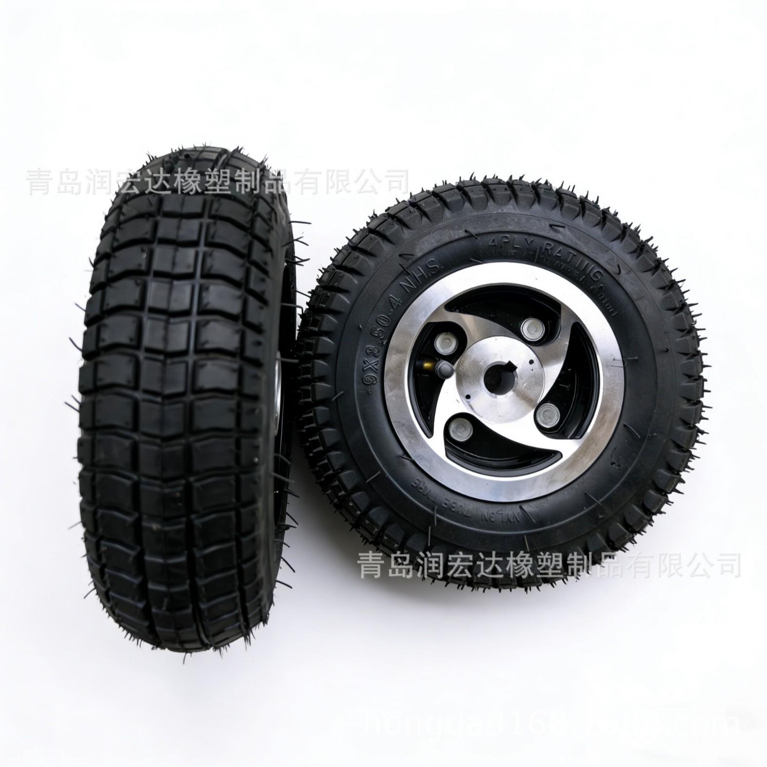 9×3.50-4 9inch Electric Scooter Tire, Tricycle Tire, Mobility Scooter Inner and Outer Tire