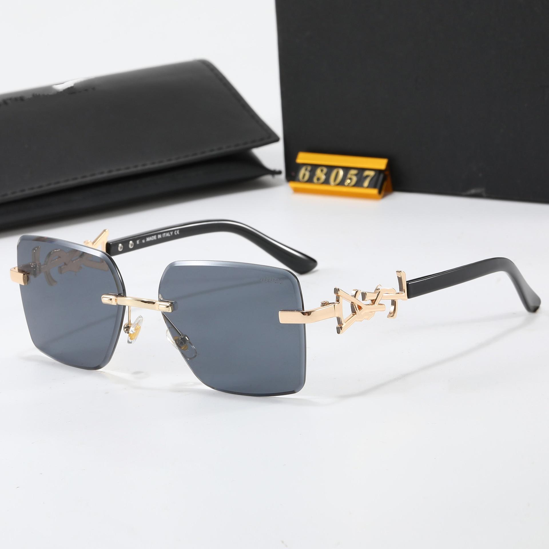 European and American Sunglasses for Women 2025 New Glasses Polarized Glasses Retro Cycling Sunglasses Women's Sunglasses Cross-Border Logo