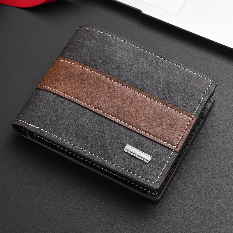 New Cross-Border Business Change Bag Wallet Retro Men's Wallet Short Large Capacity Wallet Manufacturer Spot Wholesale