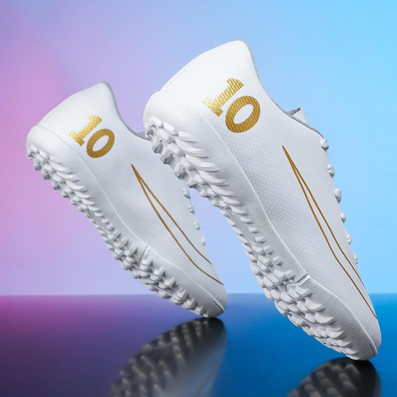 Youth football shoes, competition training shoes, long spikes, men's and women's youth student football shoes, campus football training shoes