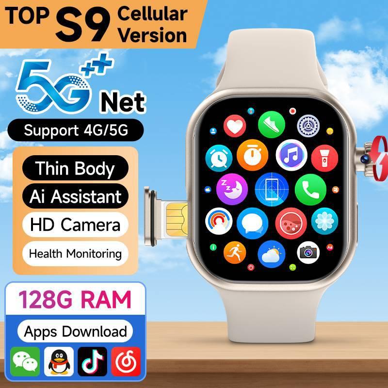 Cross-border e-commerce LM06 smart watch 4G/5G card heart rate blood oxygen blood pressure sleep monitoring Bluetooth phone call