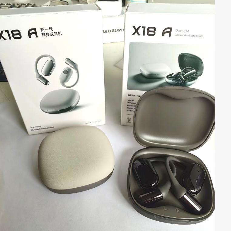 Foreign trade cross-border long-lasting battery life Bluetooth earphones, 2026 new model, non-in-ear, AI intelligent voice translation, ear-hook type Bluetooth earphones