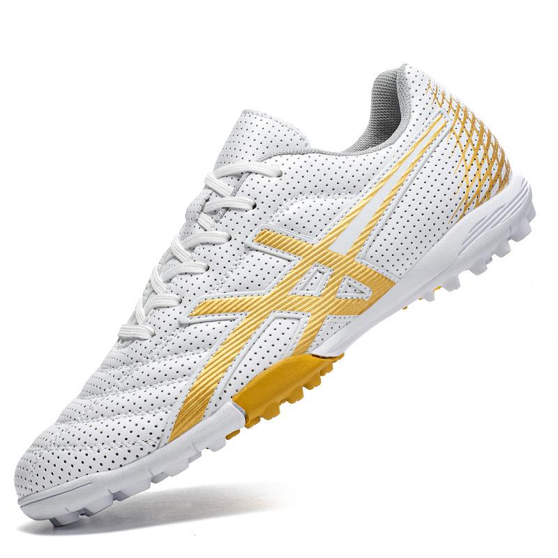 Cross-border foreign trade football shoes for men, TF cleats for teenagers, long-studded training shoes, non-slip and wear-resistant competition shoes