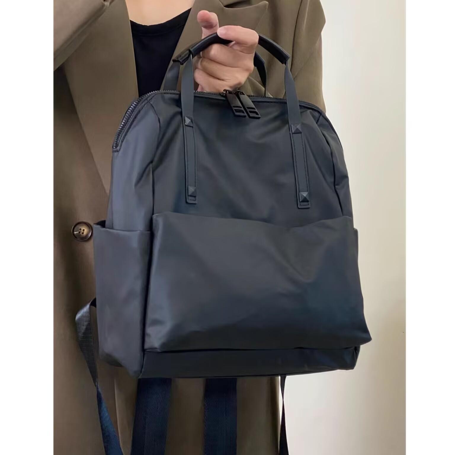 Waterproof Nylon Backpack 2025 New Fashionable Travel Backpack Fashionable All-match Portable Lightweight Commuter Schoolbag for Women