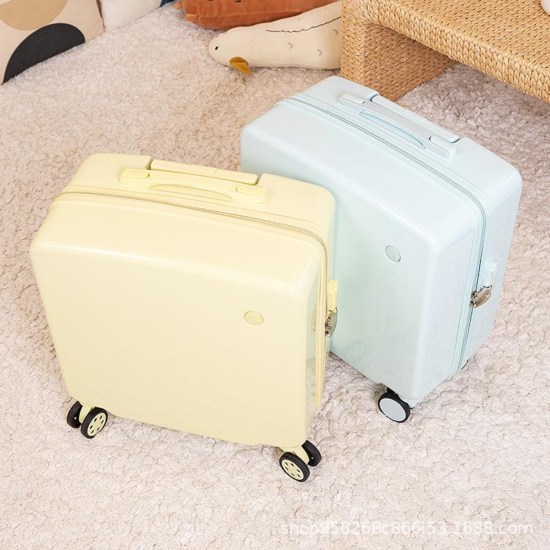 18inch Luggage Suitcase for Women, Trolley Suitcase for College Students, Travel Password Suitcase for Men, 20inch Storage Carry-On Suitcase, Lightweight and Portable