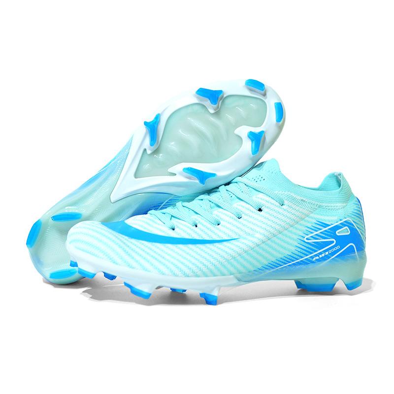 New cross-border football shoes for men and women, low-top AG long-studded outdoor turf TF cleats, professional football shoes, in stock for wholesale