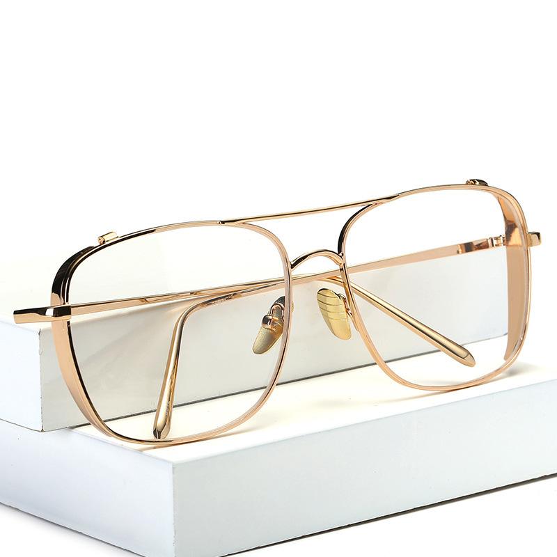 912-1 Large Frame Sunglasses for Women 2025 Trendy Street Style Sunglasses European and American Sunglasses Wholesale Myopia Sunglasses