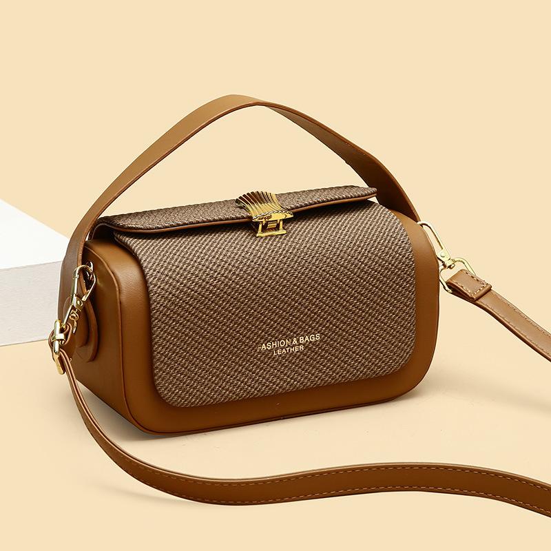 Wholesale handbags 2025 new fashion high sense small square bag women's spring and summer shoulder messenger bag texture messenger bag
