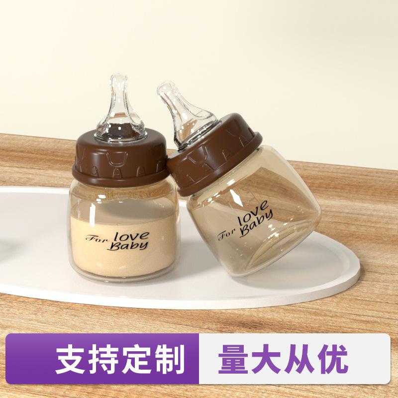 Newborn Baby Bottle 0-3 Months Early Baby Anti-choking Anti-flatulence Water Feeding Medicine Mini Care Bottle