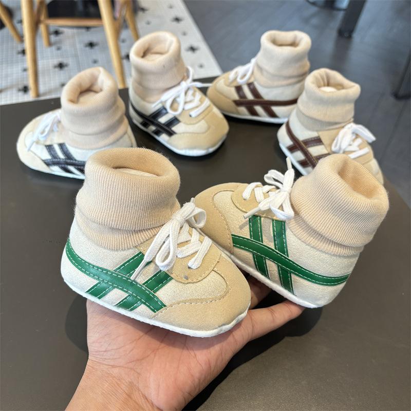 Baby Shoes 0-3-12 Months to 1 Year Old Pre-Step Shoes Spring, Autumn and Winter Soft-Soled Shoes for Male and Female Babies