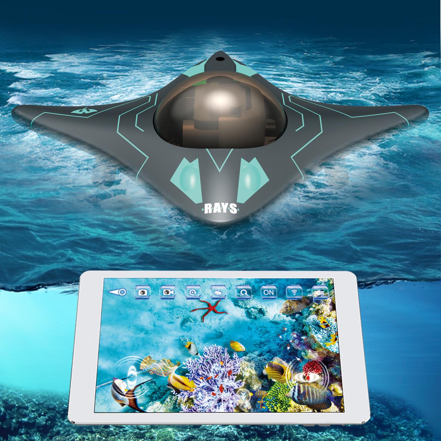 Wifi Remote Control Four-Way Real-Time Transmission Underwater Camera Boat Photo Recording Visual Boat Laoliu Fishing Boat 273