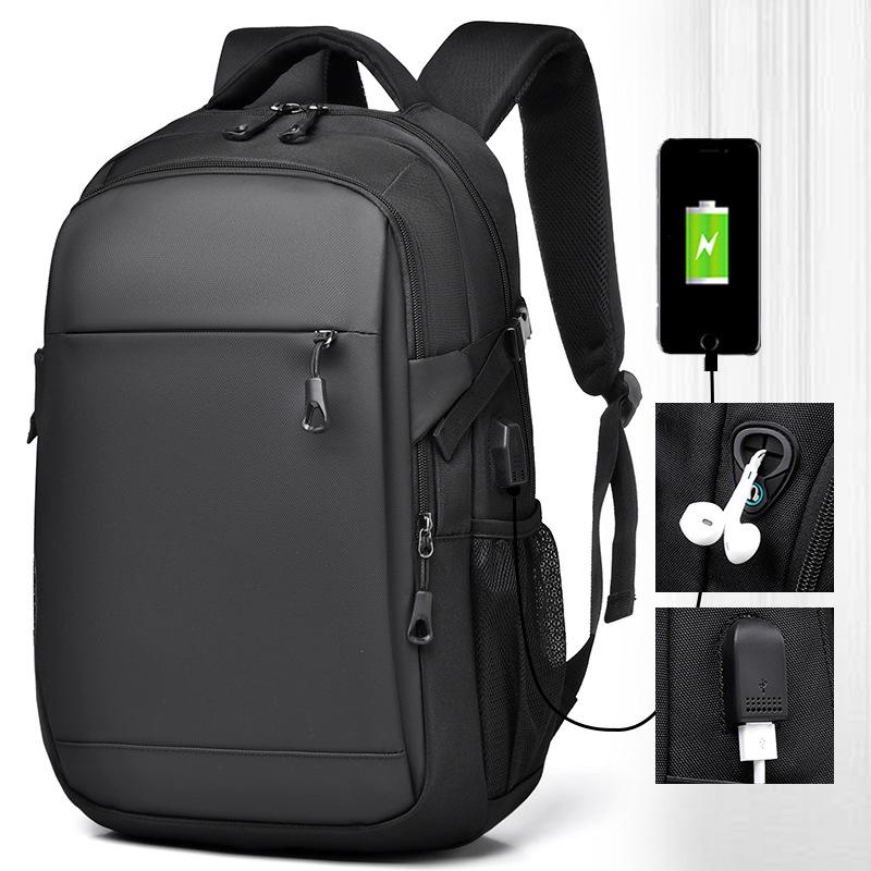 Men's Business Travel Backpack, Laptop Bag, Backpack for High School and Junior High School Students, Large Capacity Casual School Bag