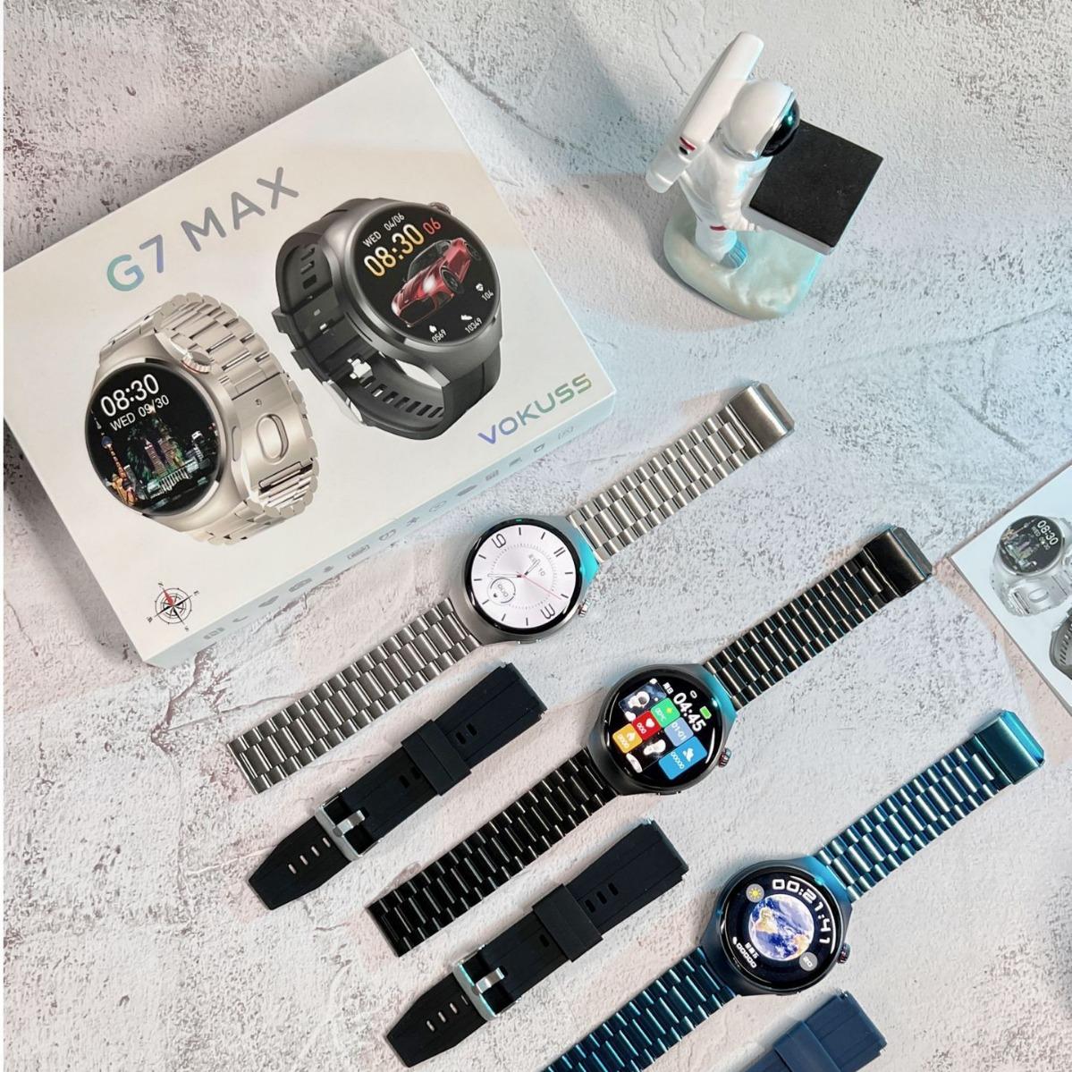 G7Max Smart Watch Nfc Offline Payment Music Sports Heart Rate Bluetooth Call Wireless Charging New Model