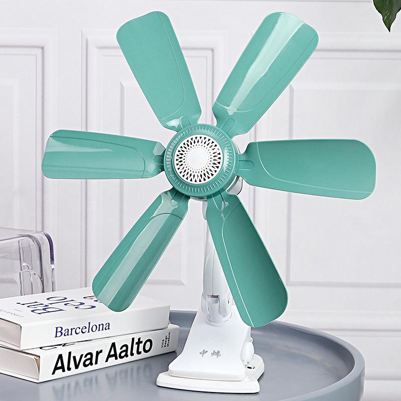 Dropshipping Small Fan for Student Dormitory, Silent Clip-On Fan for Dorm Room, Small Electric Fan for Bedside, Household Clip-On Fan for Bed