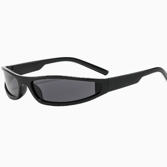 Y2K Futuristic Narrow-Frame Sunglasses for Men, Trendy Futuristic Colorful Sunglasses for Women, New Ins Style