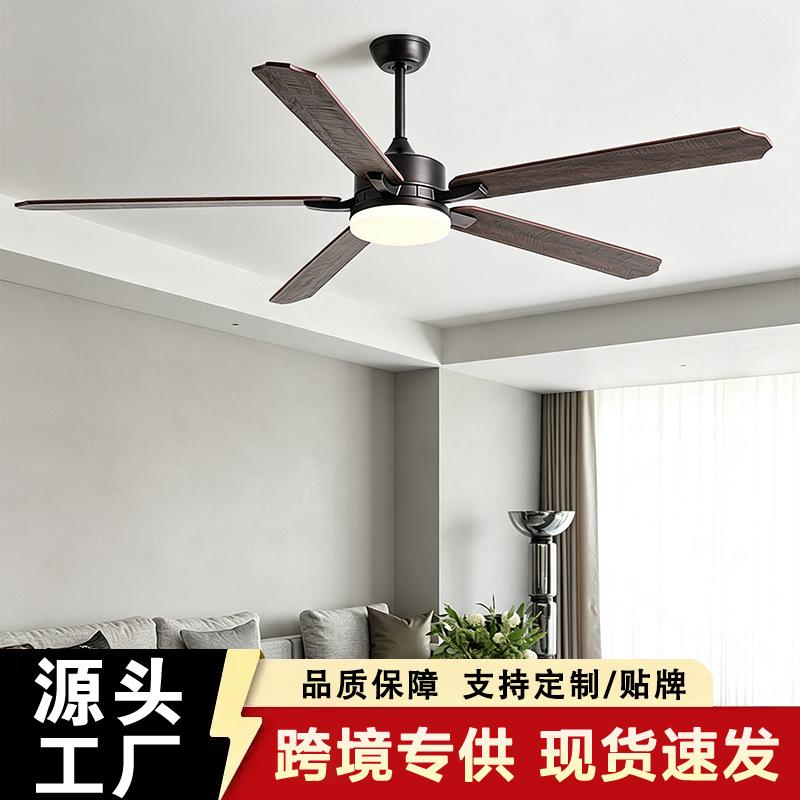 72inch Large Wind-Powered Hanging Fan Light for Industrial, Commercial, and Home Use, Living Room Fan, Retro Large Size Ceiling Fan