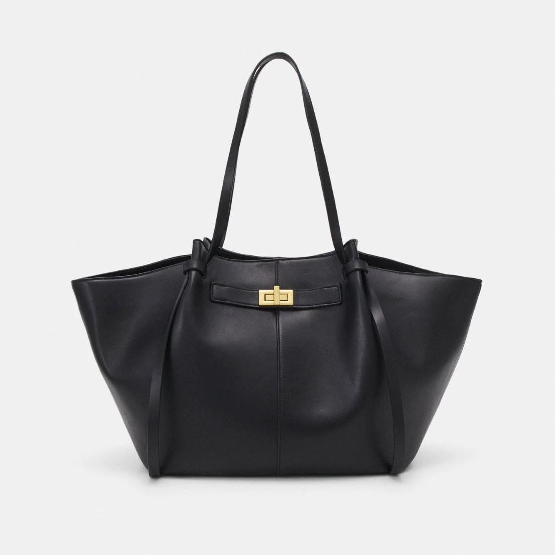 Lightweight and Large-Capacity 2025 New Wing Bag Women's High-End Satchel Briefcase Commuter Mommy Tote Bag