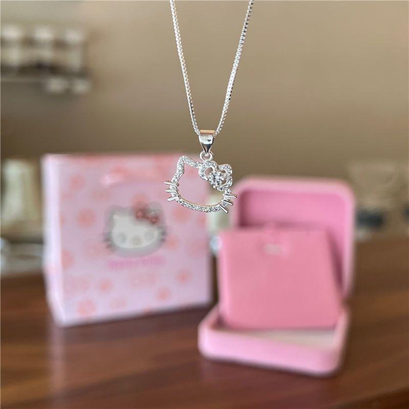 Birthday Gift Kitty Necklace for Women, Sweet and Cute Pendant Clavicle Chain, a Thoughtful Gift for Best Friends