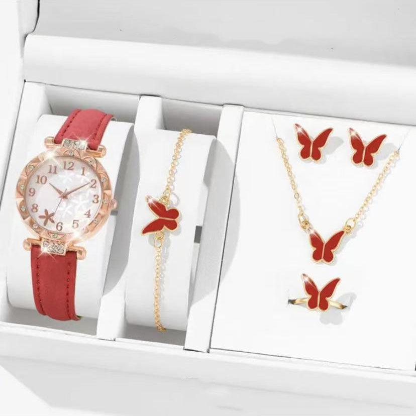 Tiktok Hot-Selling Women's Starfish Dial Versatile Women's Watch Ins Style Fashion Trend Quartz Watch Strap Wholesale